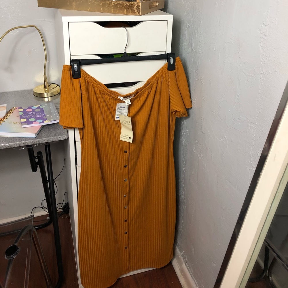 Off the shoulder dress